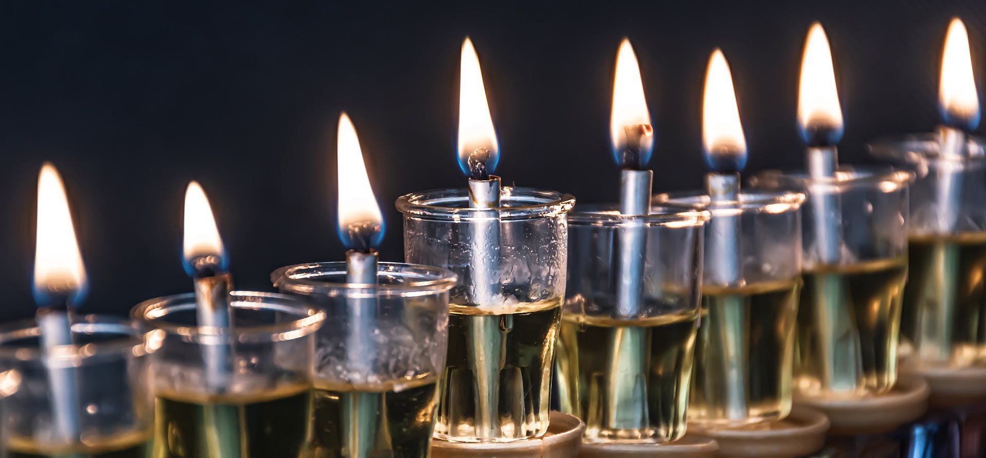 Giant Hanukkah Menorah Lighting // The Forum Norwich