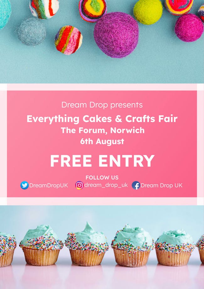 Everything Cakes and Crafts Fair poster