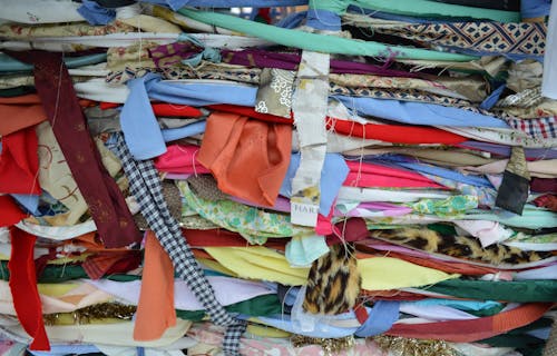 piles of fabric