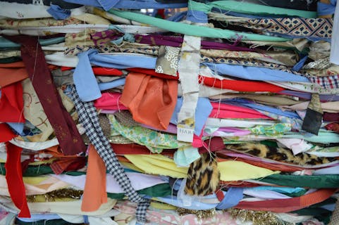 piles of fabric
