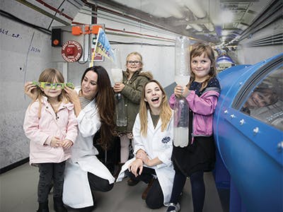 Members of Mad Science at Anglia Water