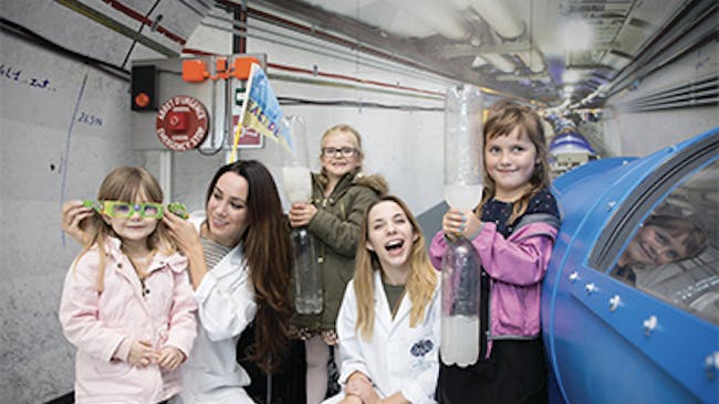 Members of Mad Science at Anglia Water