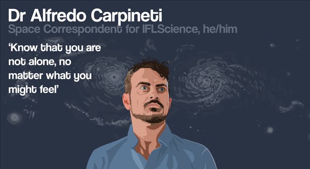 Graphic of Dr Alfredo Carpineti