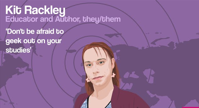 Graphic of Kit Rackley