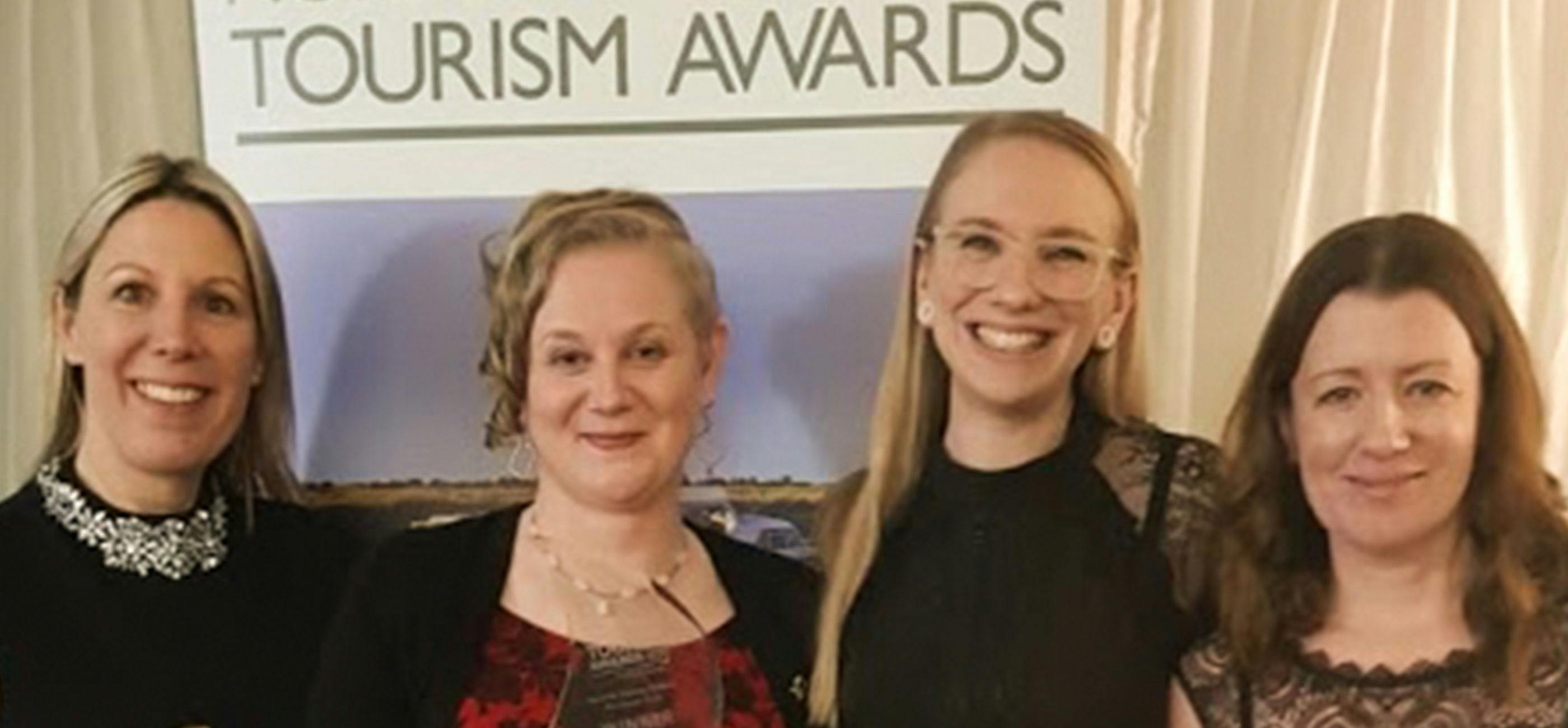 Winners at the Norfolk & Suffolk Tourism Awards 2020