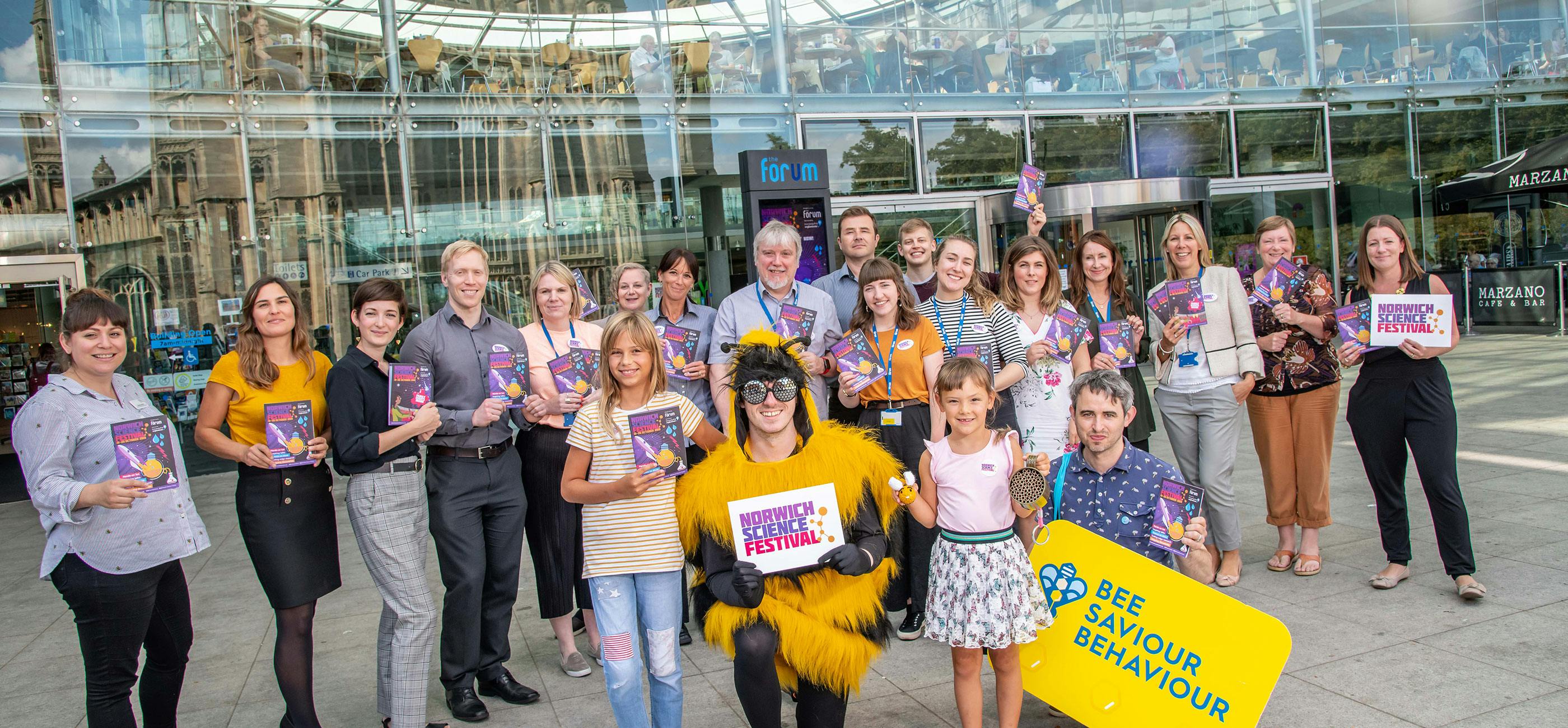 Norwich Science Festival 2019 brochure launch - credit Simon Finlay Photography