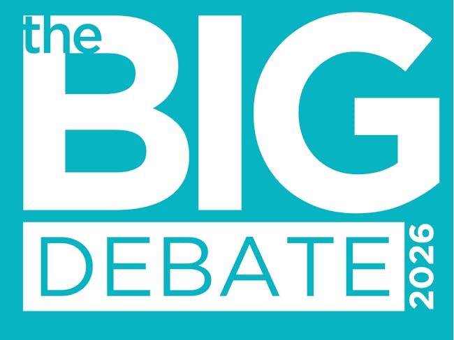 The Big Debate 2026 logo