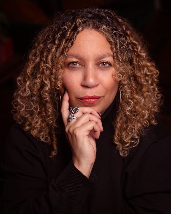 Author Salena Godden.