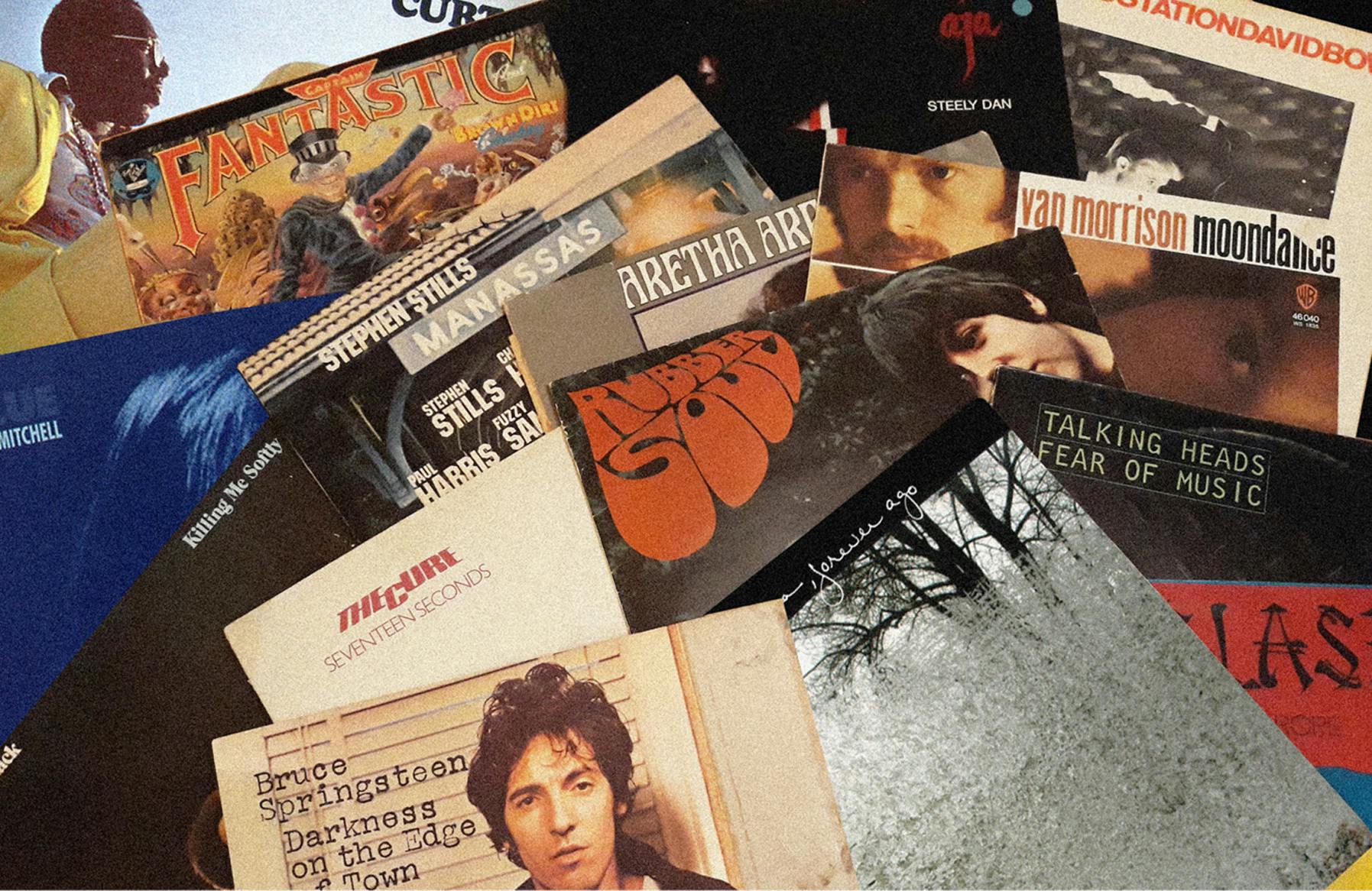 A selection of records.