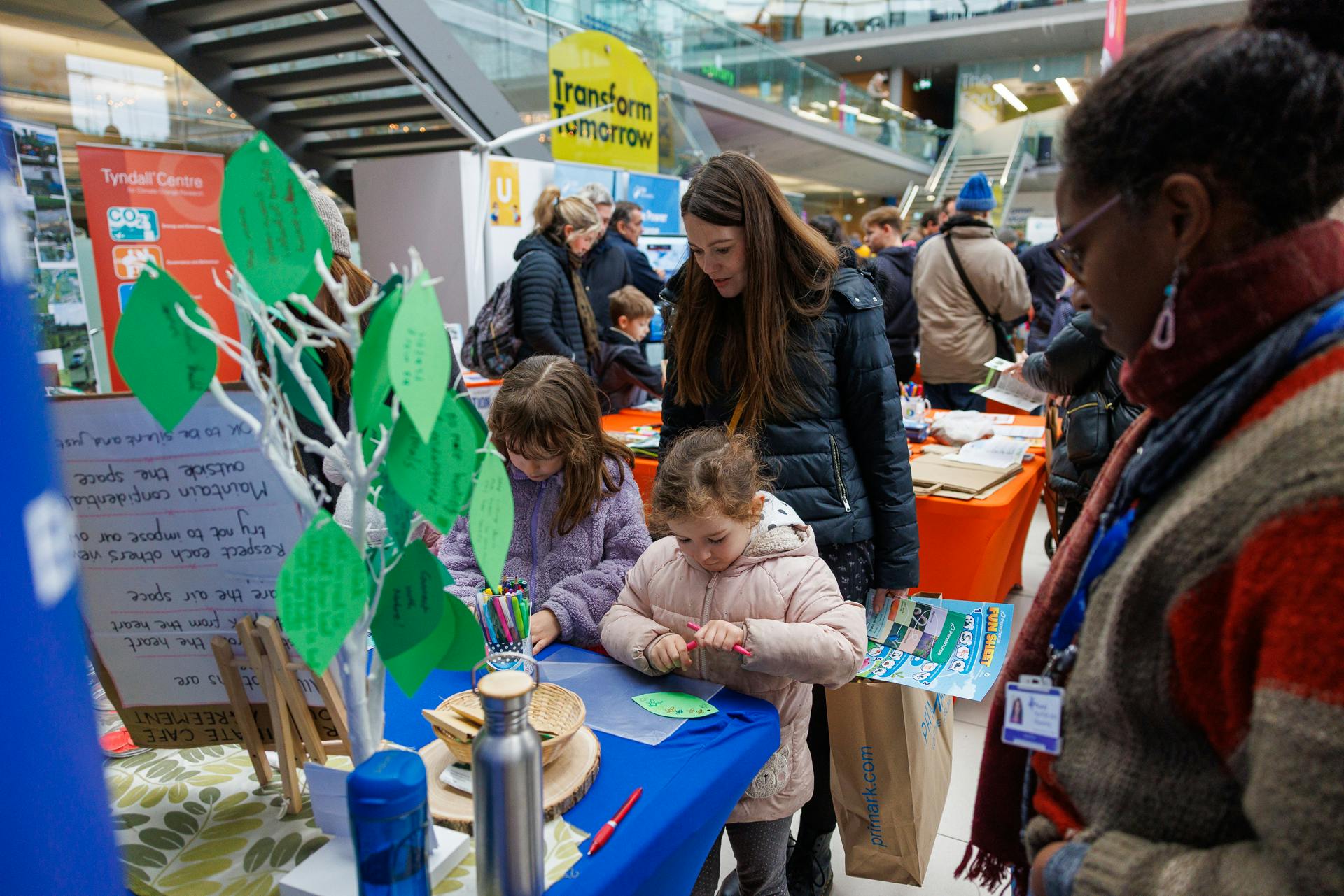 Visitors to The Explorium at Norwich Science Festival 2025